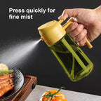DrizzleWorks oil sprayer spray function