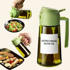 2-in-1 Glass Oil Sprayer & Pour Bottle